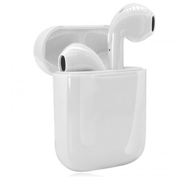 I8 In Ear Mini Wireless Bluetooth Sports Headphones White Headsets