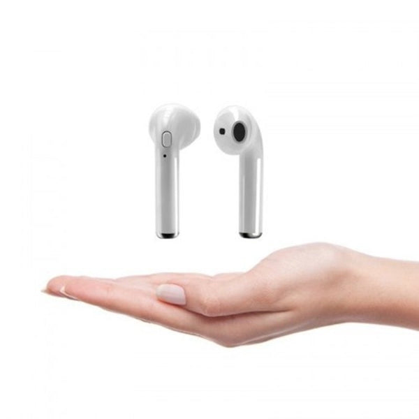 I8 In Ear Mini Wireless Bluetooth Sports Headphones White Headsets