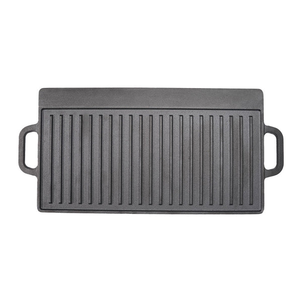 Toque 49.5Cm Reversible Cast Iron Griddle Pan Non Stick Grills & Griddles
