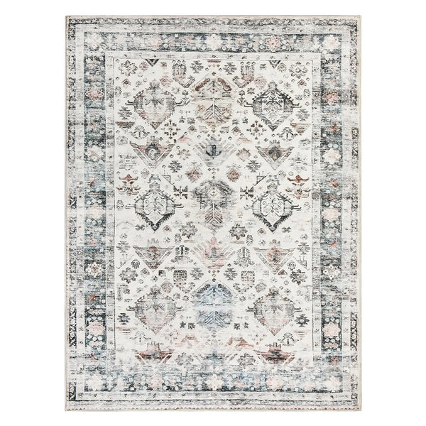 Marlow Floor Rug Short Pile Washable Soft Plush Non Slip Carpet 160X120 Cm Rugs