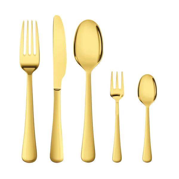 Stainless Steel Cutlery Set Travel Knife Gold Cutlery Sets