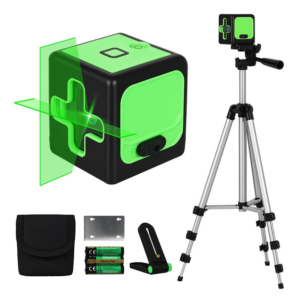 Traderight Green Laser Level With Tripod 25M Ip54 Kit Laser Measuring Tools