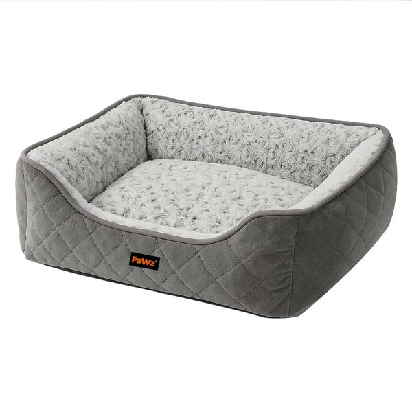 Pawz Pet Dog Calming Bed Fluffy Washable Cushion M Pet Beds