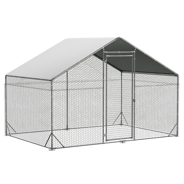 Pawz 200X300x194cm Large Metal Walk In Chicken Coop Cage Small Animal Cages & Hutches