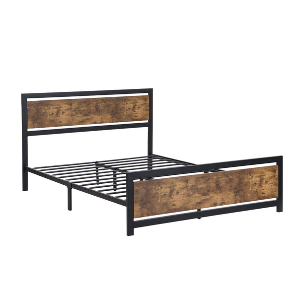 Levede Metal Bed Frame Mattress Base Queen Queen Bed Frames