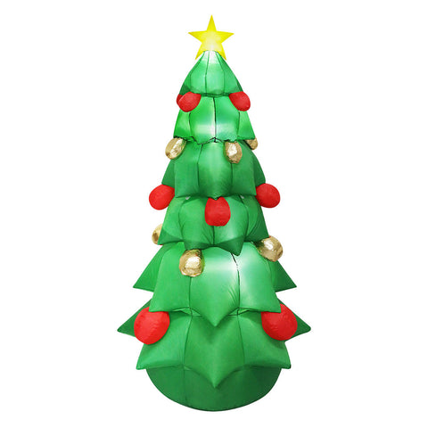 Santaco 2.5M Inflatable Christmas With Led Lights Seasonal Decorations