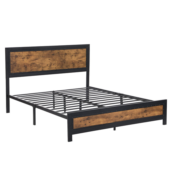 Levede Metal Bed Frame Mattress Base Queen Queen Bed Frames