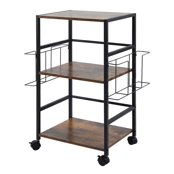 Levede Record Player Stand With 3 Tier Storage & Display Area Tv Stands & Mounts