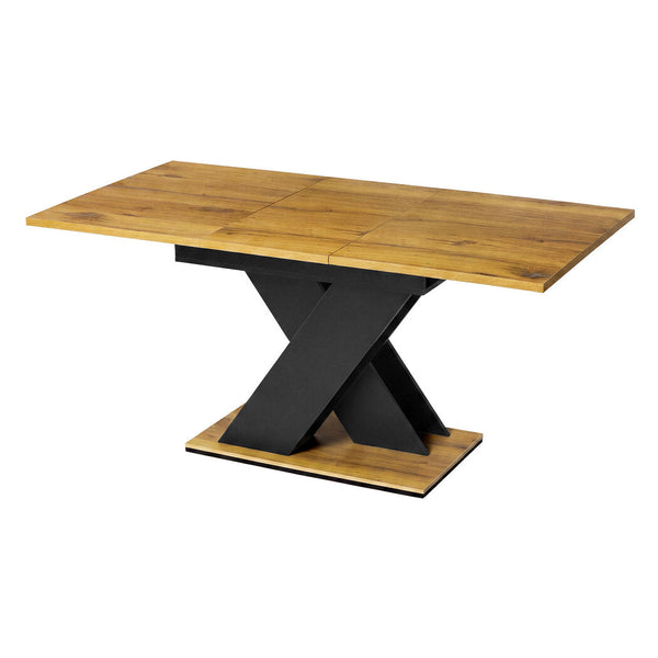 Levede Dining Table Extendable 120Cm 160Cm People Rectangular Room Dining Tables
