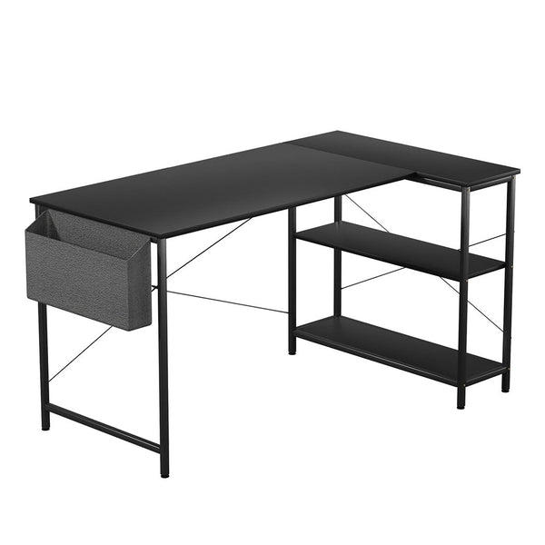 Levede Shaped Computer Desk Home Black Home Office Desks