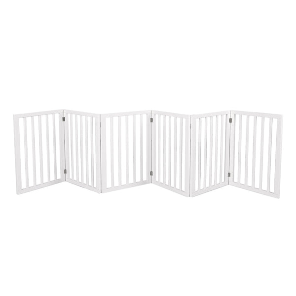 Pawz Pet Gate Dog Fence Safety White 100 Pack Fences & Pens
