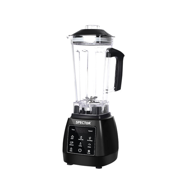 Spector 2L Commercial Blender Mixer Black Countertop Blenders