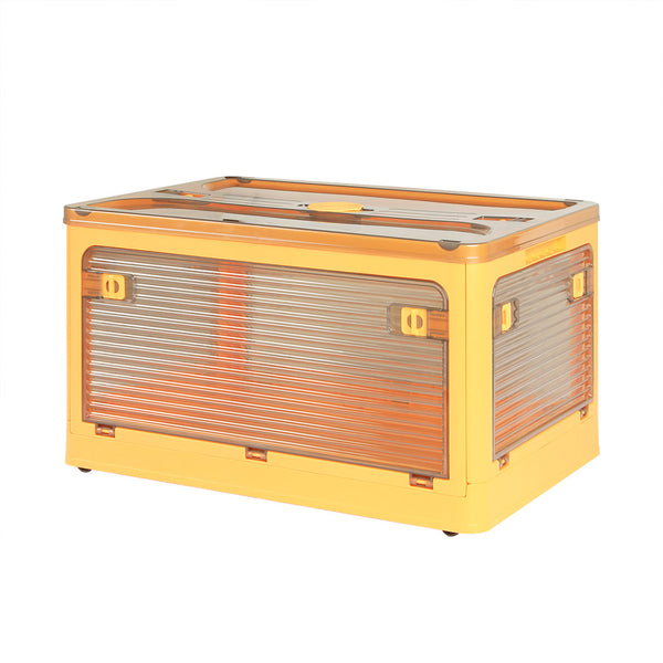 Storage Containers With Lid Clothes Orange Small Storage Units