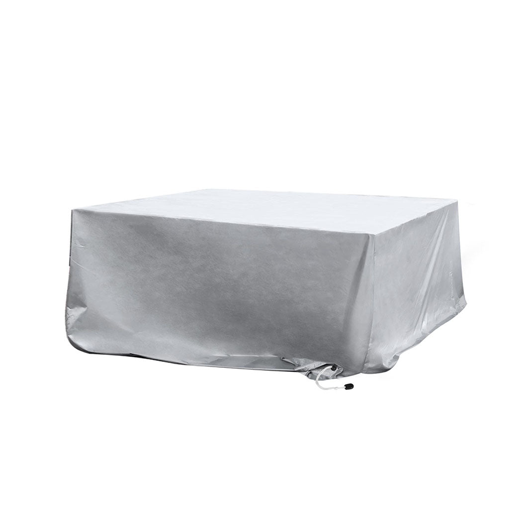 Marlow Outdoor Furniture Cover Waterproof Silver 20Cm Extension Outdoor Furniture Covers