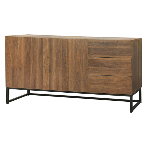 Levede Buffet Sideboard Storage Cabinet Walnut Sideboards & Buffets