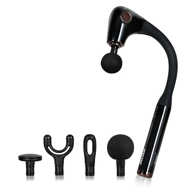 Spector Extended Handle Massage Gun Black Massagers