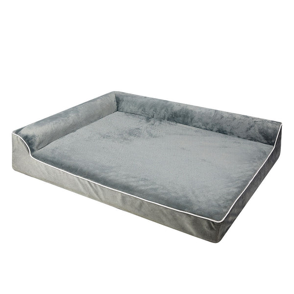 Pawz Orthopedic Dog Bed M Grey Comfortable Support For Medium Sized Dogs Pet Beds