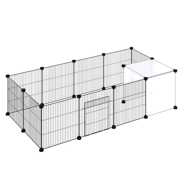 Pawz 14 Panels Hamster Playpen Puppy Small Pets Fence Fences & Pens