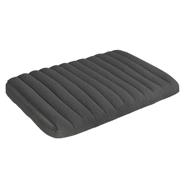 Pawz L Size Orthopedic Dog Bed With Sherpa Plush Removable Cover In Grey Pet Beds