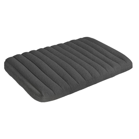 Pawz L Size Orthopedic Dog Bed With Sherpa Plush Removable Cover In Grey Pet Beds