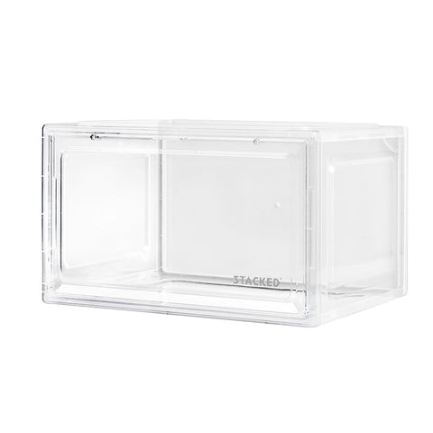 Stacked Shoe Box Acrylic Sneaker Display 1Pc Clear Shoe Organisers