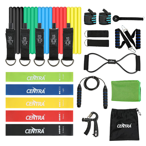 Centra Resistance Bands Set For Working Out Resistance Trainers