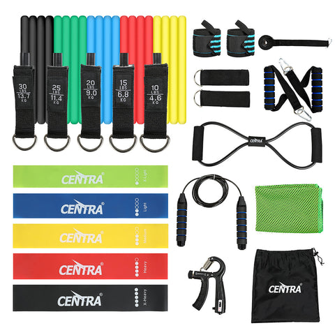 Centra Resistance Bands Set For Working Out Resistance Trainers