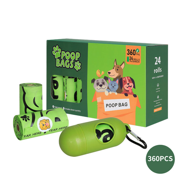 Pawz 100% Compostable Biobased Dog Poop Bags Pooper Scooper & Bags