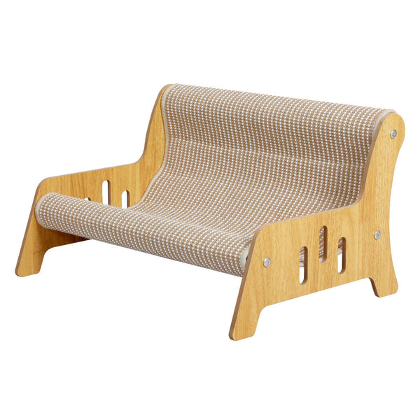 Pawz 2 In 1 Cat Scratcher Bed Lounge Chair 52Cm Wide Supports 10Kg Furniture & Scratchers