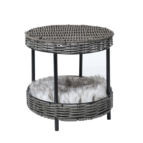 Pawz Rattan Pet Bed Elevated Raised Pet Beds