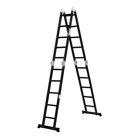 Traderight Multi Purpose Ladder Aluminium 5.7Meter Ladders