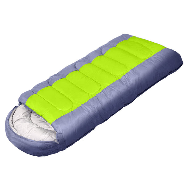 Mountview Sleeping Bag Outdoor Camping Grey Sleeping Bags