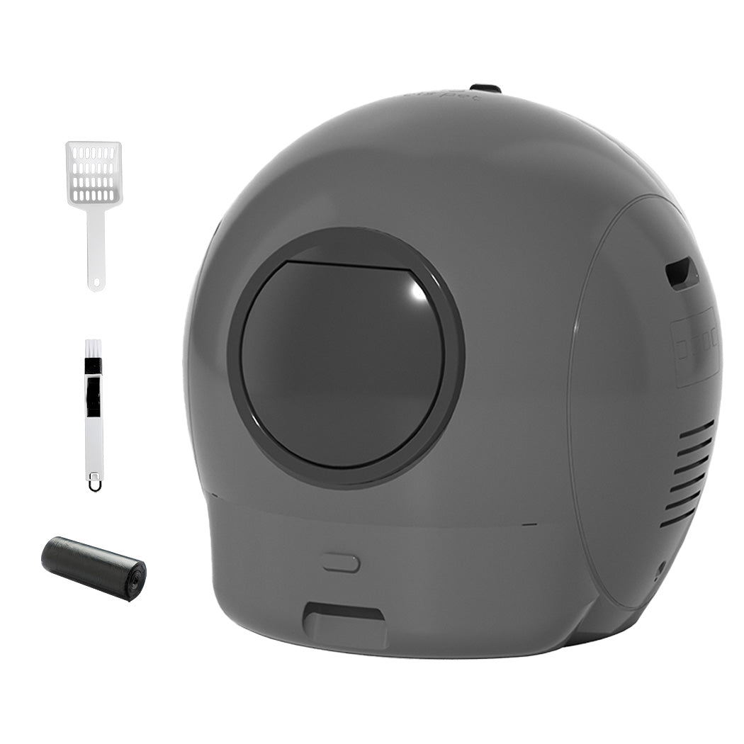 Pawz Automatic Box Large Self Cleaning Grey Cat Litter