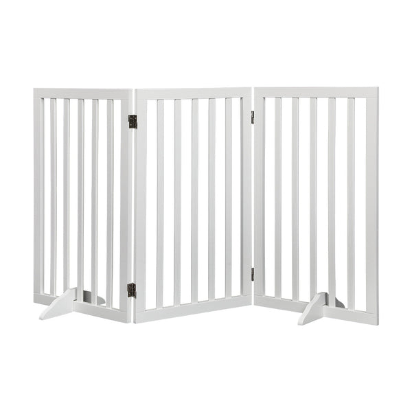 Pawz Pet Gate Dog Fence Safety White 400X 3Mm Fences & Pens