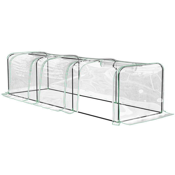 Lambu Greenhouse Flower Garden Film Tunnel Durable Outdoor Plant Growth Cover Greenhouses