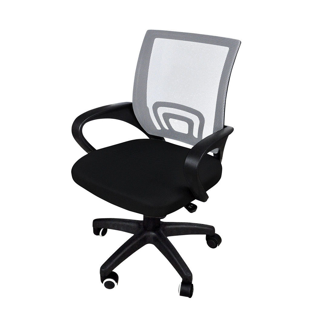 Levede Office Chair Gaming Computer Grey Office Chairs