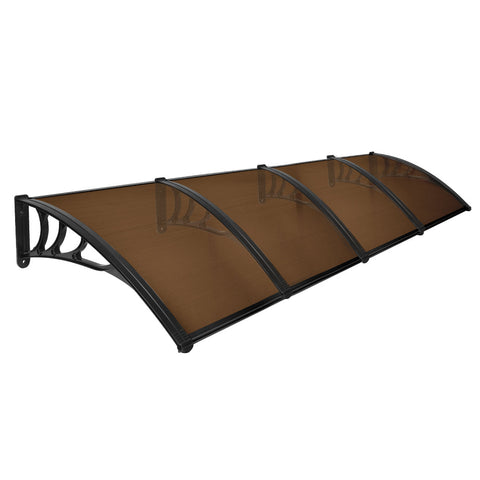 Mountviewdoor Awning Outdoor 1M X 4M Brown 1X4m Awning & Canopy Parts