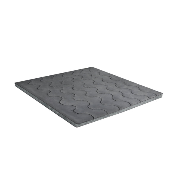 Dreamz Queen Bamboo Charcoal Fibre Pillowtop Mattress Topper Protector Mattress Toppers & Protectors