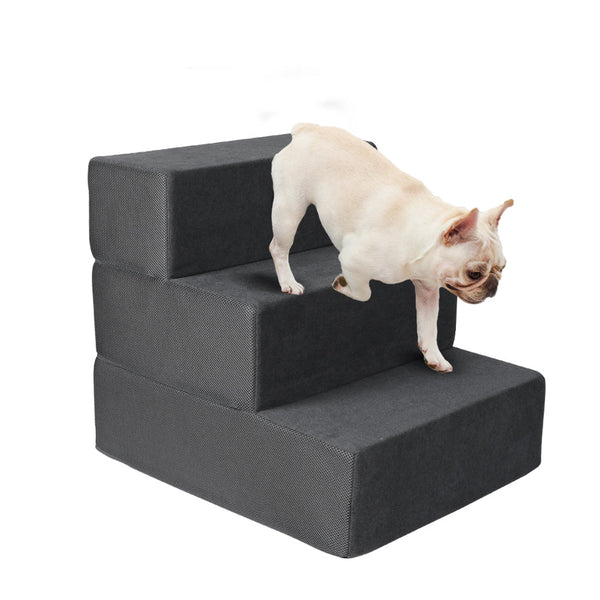 Pawz Multi Step Dog Ramp For High Surfaces Supports Up To 9Kg Durable And Convenient Pet Transport