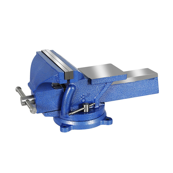 Traderight 8" Bench Vice Anvil Swivel 200Mm Clamps & Vices