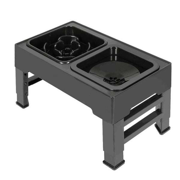 Pawz Elevated Pet Feeder 4 Height Adjustable Dog Bowls