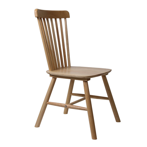 Levede 2X Kitchen Windor Oak Dining Chairs
