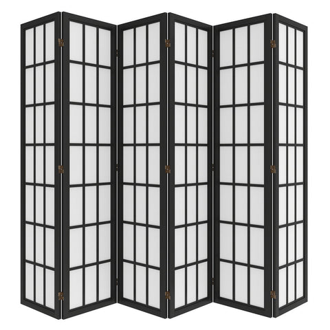 Levede 6 Panel Room Divider 170Cm Freestanding Screen Screens & Room Dividers
