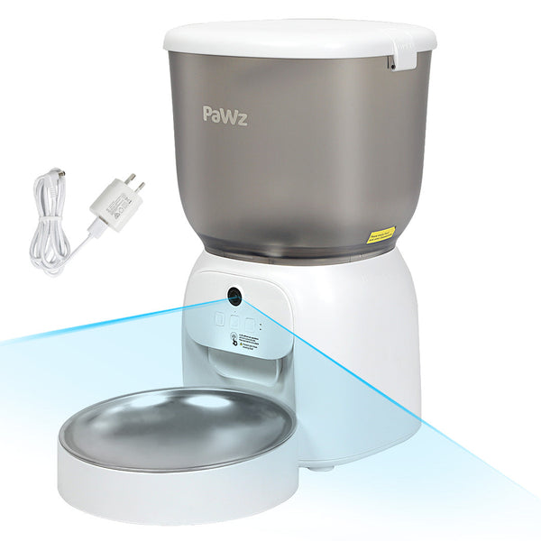 Pawz 4L Auto Pet Feeder Automatic Camera Wifi App Dog Automatic Feeders