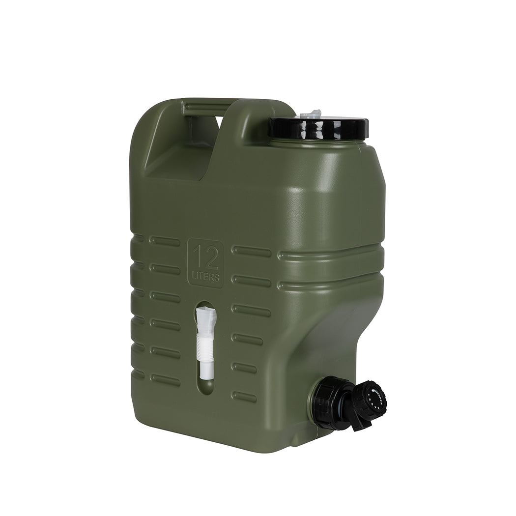 Mountview Water Container Jerry Can 12 Ltr Water Carriers & Jerrycans