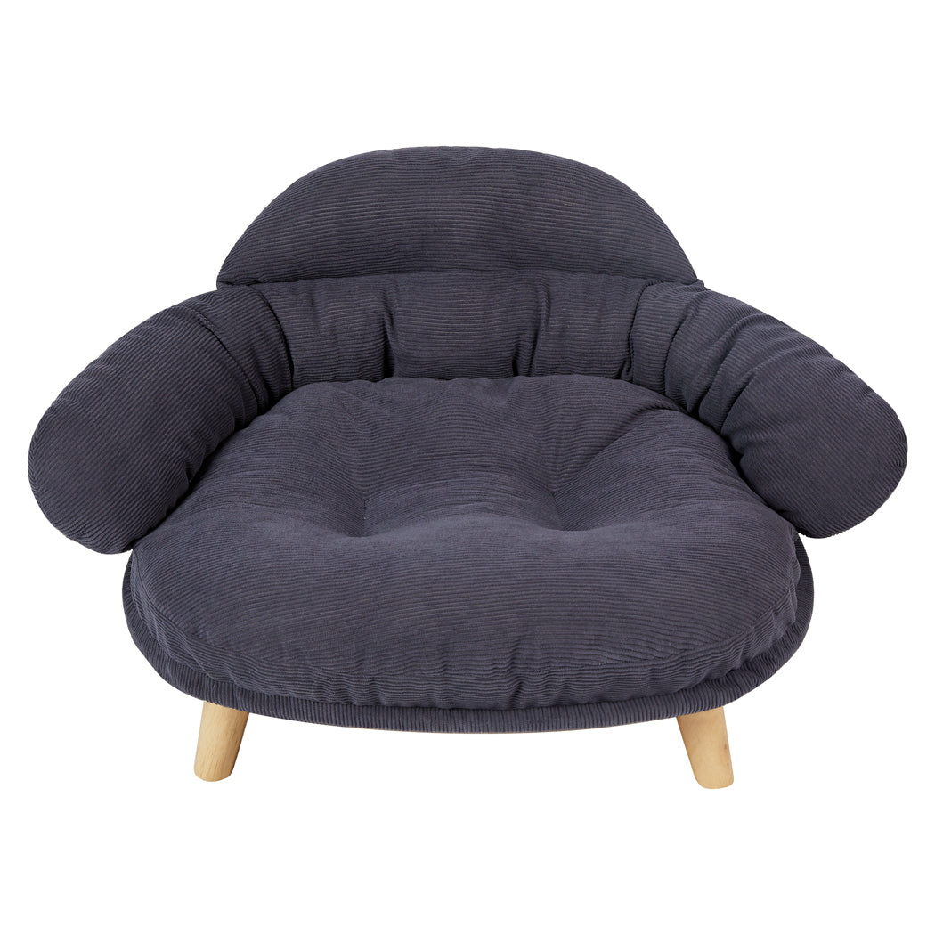 Pawz Elevated Pet Dog Cat Sofa Bed Couch Xl Size Grey Pet Beds