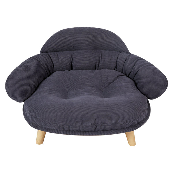 Pawz Elevated Pet Dog Cat Sofa Bed Couch Xl Size Grey Pet Beds