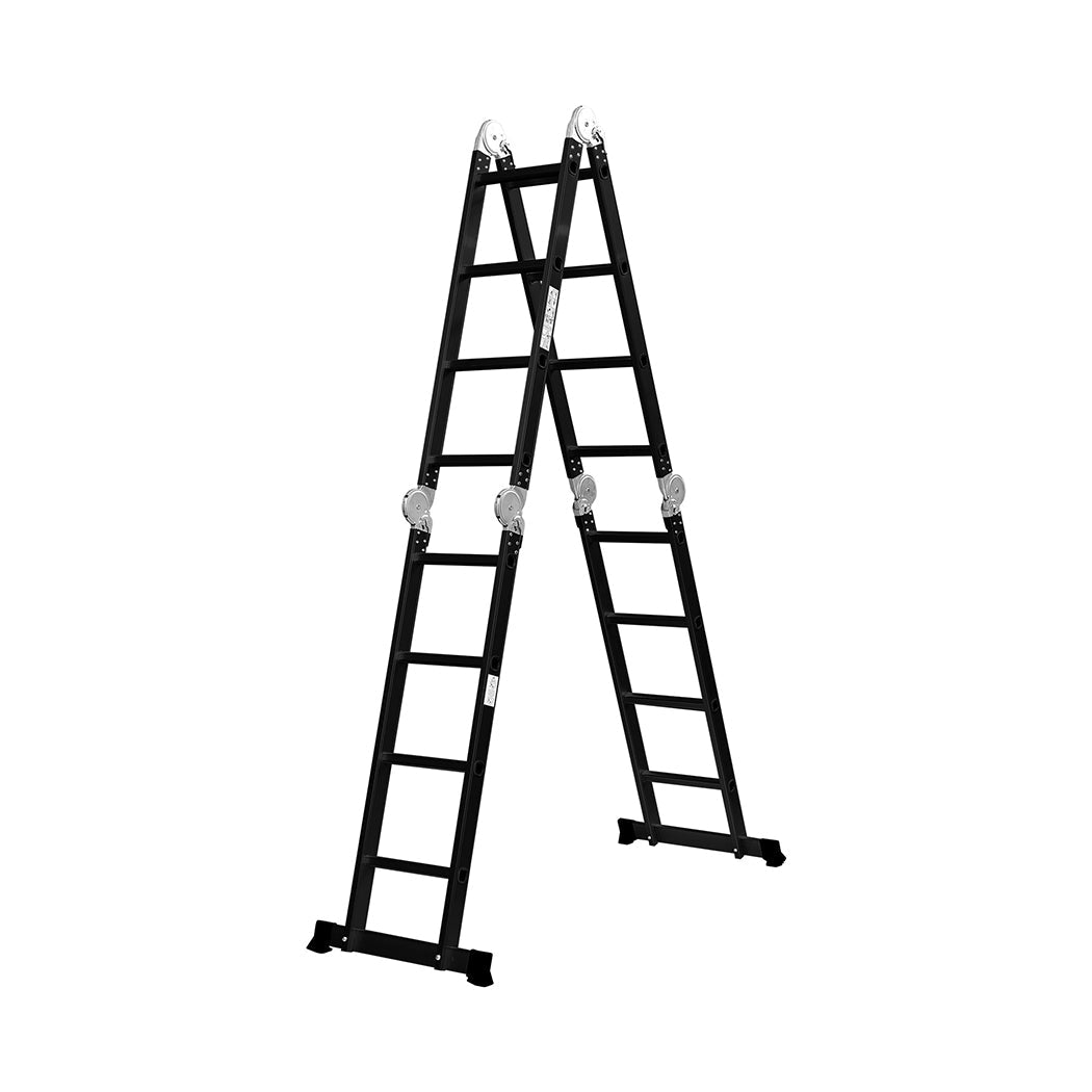 Traderight Multi Purpose Ladder Aluminium 4.7Meter Ladders