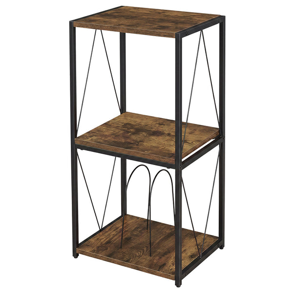 Levede Retro Record Player Stand With Vinyl Storage 3 Tier 100 Lp Capacity Tv Stands & Mounts