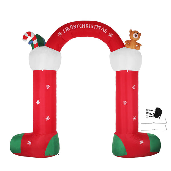 Santaco Christmas Inflatable Decor Stocking Inflatables